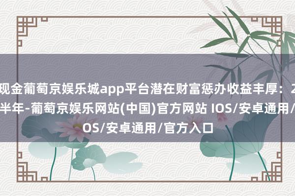 现金葡萄京娱乐城app平台潜在财富惩办收益丰厚：2024年上半年-葡萄京娱乐网站(中国)官方网站 IOS/安卓通用/官方入口