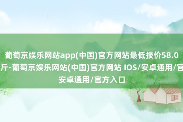 葡萄京娱乐网站app(中国)官方网站最低报价58.00元/公斤-葡萄京娱乐网站(中国)官方网站 IOS/安卓通用/官方入口